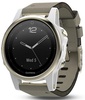 Garmin fenix 5s Sapphire Champagne with Suede Band (010-01685-13)
