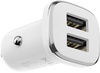 BOROFONE BZ12 double port in-car charger White