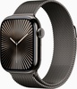 Apple Watch Series 10 GPS + Cellular 42mm Slate Titanium Case With Slate Milanese Loop (MX053)