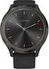 Garmin Vivomove 3 Slate Stainless Steel Bezel w. Black and Silicone B. (010-02239-01)