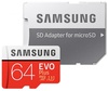 Samsung 64 GB microSDXC Class 10 UHS-I EVO Plus + SD Adapter MB-MC64HA