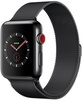Apple Watch Series 3 GPS + Cellular 42mm Space Black Stainless Steel w. Space Black Milanese L. (MR1L2)