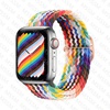 Apple Braided Solo Loop for Watch 38mm/40mm/41mm/42mm White Rainbow Size M (high copy)