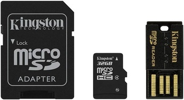 Kingston 32 GB microSDHC class 4 Mobility Kit MBLY4G2/32GB