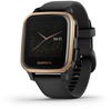 Garmin Venu Sq Music Edition Rose Gold/Black Case and Silicone Band (010-02426-05/15)
