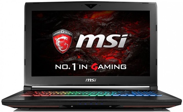 MSI GT62VR 6RD Dominator (GT62VR6RD-027US) Black