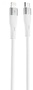 Baseus High Density Braided Fast Charging Data Type-C to Type-C 100W (1m) White