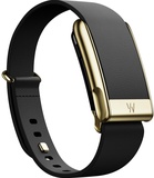 WHOOP MG LeatherLuxe Tapered Black with Gold L/XL + 12 Month Membership