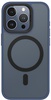Blueo Frosted Anti-Drop Case for iPhone 15 Pro Max with MagSafe Dark Blue