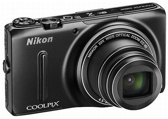 Компактный фотоаппарат Nikon CoolPix S9500 Black (UA) купить в