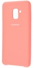 Samsung Silicone Cover Peach for Galaxy A8 2018 (A530F)