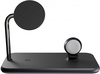 Zens Magnetic + Watch Aluminium Wireless Charger Black with 30W USB-C PD Wall Charger (ZEDC18B/00)