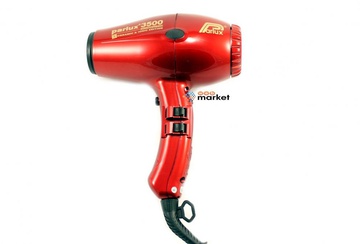 Parlux 3500 Supercompact Ceramic&Ionic red (P35CITR)