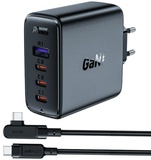 Acefast A37 (3xUSB-C + USB-A) + cable USB-C to USB-C 100w