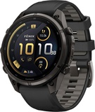 Garmin Fenix 9 Pro inReach 47mm Carbon Gray DLC Titanium w. Black/Pebble Gray Silicone B. (010-04336-10/11)