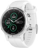Garmin Fenix 5S Plus Sapphire White with Carrera White Band (010-01987-01)