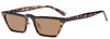 HBK Sexy Cat Eye Sunglasses (c4 leopard frame/brown lenses)