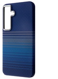 WAVE Gleam Case with Magnetic Ring Samsung Galaxy S26+ (blue stripes)