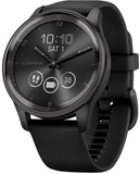 Garmin Vivomove Trend Slate S. Steel Bezel with Black Case and S. Band (010-02665-00)