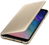 Simple Case Flip Magnetic Case for Samsung Galaxy A6 2018 (A600F) Gold