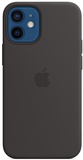 Apple iPhone 12 mini Silicone Case with MagSafe Black (MHKX3) (high copy)