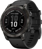 Garmin Fenix 7 Pro Sapphire Solar Carbon G. DLC Tit. with Black Band (010-02777-10/11/54)