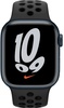 Apple Watch Nike Series 7 GPS 45mm Midnight Aluminum Case w. Anthracite/Black Nike Sport Band (MKNC3)