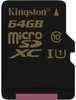 Kingston 64 GB microSDXC class 10 UHS-I SDCA10/64GBSP