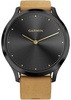 Garmin VIVOMOVE HR PREMIUM ONYX BLACK WITH TAN SUEDE BAND ONE-SIZE (010-01850-00)