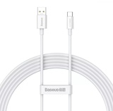 Baseus Superior Series (SUPERVOOC) Fast Charging Data Type-C 65W (2m) White (CAYS001002)