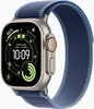 Apple Watch Ultra 3 GPS + Cellular 49mm Natural Tit. Case w. Blue/Bright Blue Trail Loop - S/M (MEWR4)