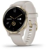 Garmin Venu 2S Light Gold Stainless Steel Bezel with Light Sand Case and Silicone Band (010-02429-01/11)