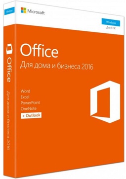 Microsoft Office Mac Home and Business 2016 Russian 1PK Medialess (W6F-00878)
