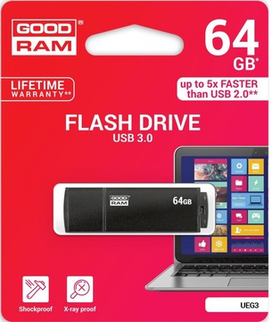 GOODRAM 64 GB Edge Black (UEG3-0640K0R11)