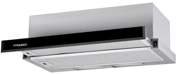 Pyramida TL 60 Full Glass Inox black