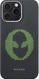 Pitaka Tactile Woven Case Aries Alien for iPhone 16 Pro (KI1601AL)