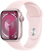 Apple Watch Series 9 GPS 41mm Pink Aluminum Case With Light Pink Sport Band - M/L (MR943)