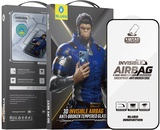 Blueo 3D Invisible Airbag Tempered Glass for iPhone 15 Pro Max