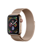Apple Watch Series 4 GPS + Cellular 44mm Gold Stainless Steel Case with Gold Milanese Loop (MTV82, MTX52)