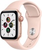 Apple Watch SE GPS + Cellular 40mm Gold Aluminum Case with Pink Sand Sport Band (MYEA2)