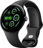 Google Pixel Watch 3 45 mm Wi-Fi Matte Black Aluminum Case/Obsidian Active Band