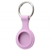 Apple AirTag Silicone Key Ring Light Purple