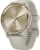 Garmin Vivomove Trend Cream Gold S. Steel Bezel w. F. Gray Case and S. Band (010-02665-02)