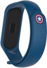Xiaomi Silicone Mi Band 3/4 Avengers Edition Captain America/Midnight blue
