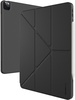 AmazingThing Anti-bacterial Protection Marsix Folio Case For iPad Pro 12.9'' (2020/2021) Dark Black