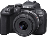 Canon EOS R10 kit (RF-S 18-45mm) IS STM + Mount Adapter EF-EOS R (5331C033)