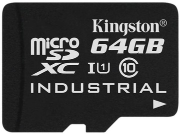 Kingston 64 GB microSDXC Class 10 UHS-I Industrial SDCIT/64GBSP