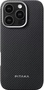 Pitaka Ultra-Slim Case для iPhone 17 Pro Max Twill Black/Gray (KI1701BPM)