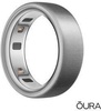 Oura Ring 4 Brushed Silver Size 8 (JZ90-54220-08)