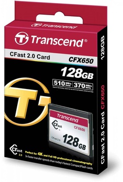 Transcend 128 GB 650X CFast TS128GCFX650